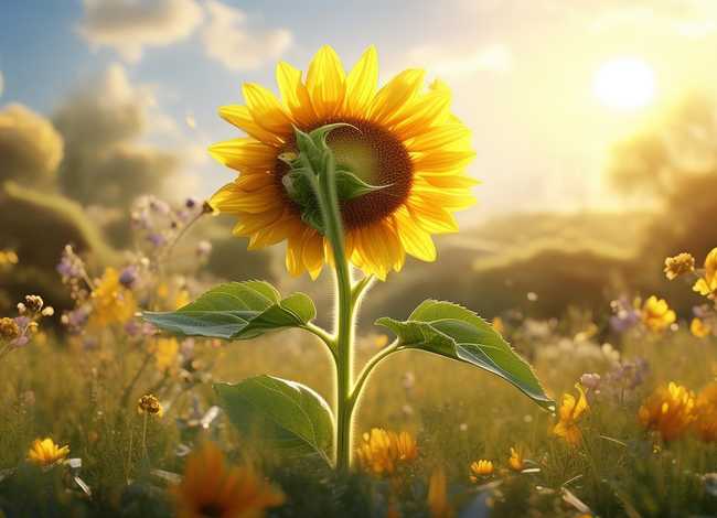 太阳花童话（太阳花的童年）