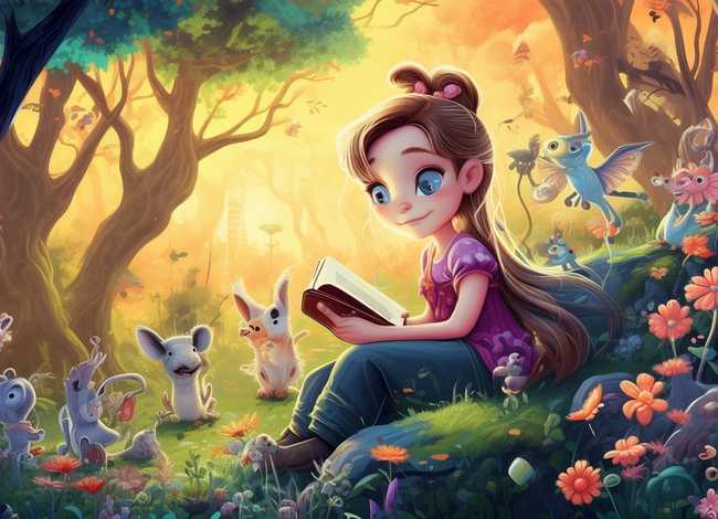 儿童文学创作童话故事1000字；自创儿童文学童话800字