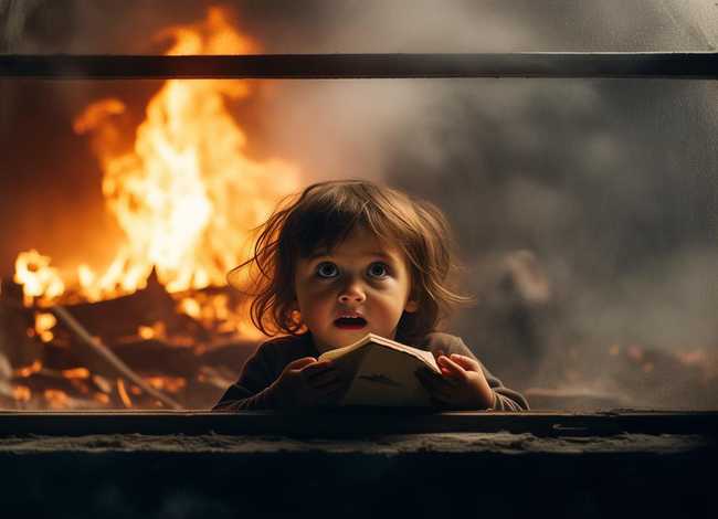 火灾的幼儿故事（火灾的幼儿故事简短）