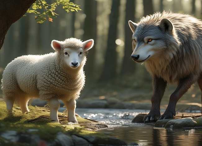 音频讲故事 - 音频讲故事狼和小羊的故事