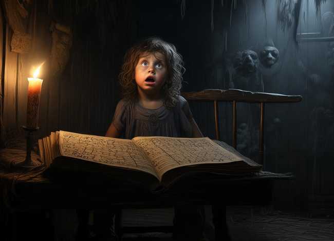 可怕的儿童故事；幼儿可怕的故事