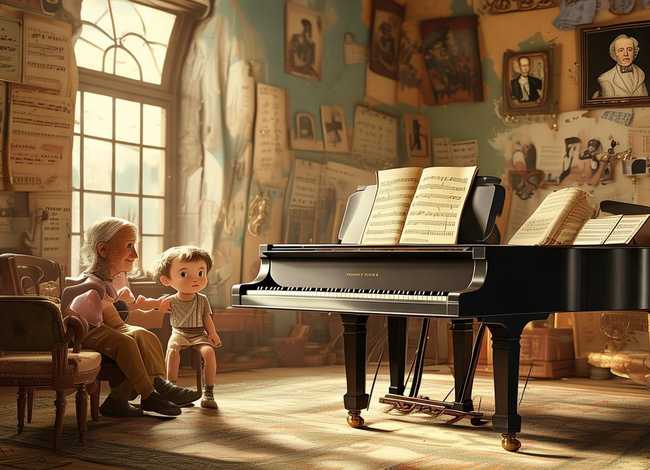 音乐家儿童故事；音乐家的音乐故事