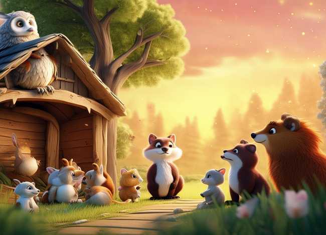 动物童话故事800；关于动物的童话800字
