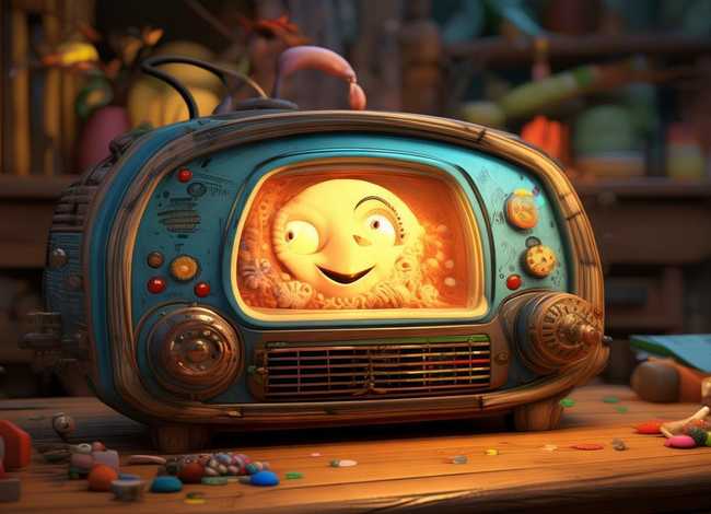 儿童故事广播收音机，收音机的幼儿故事