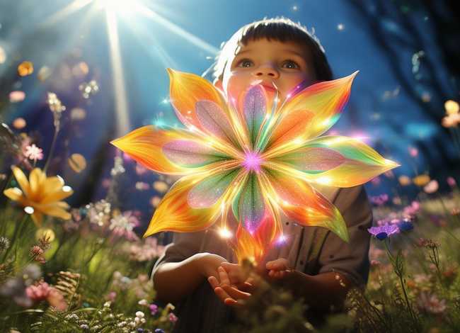 七色花的儿童故事（七色花简单的故事）