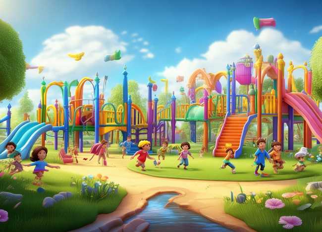 儿童乐园描述一段话 - 儿童乐园描述一段话简短