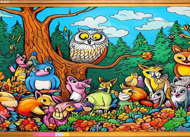 寓言故事的画怎么画、寓言故事的画怎么画记住是手抄报