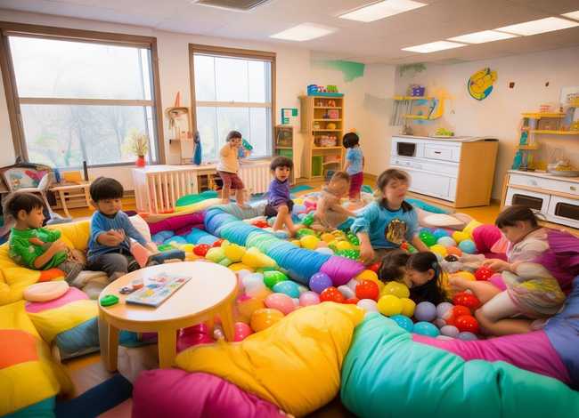 儿童室的活动、幼儿活动室的类型