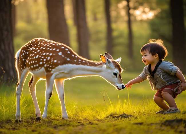关于梅花鹿的儿童故事、关于梅花鹿的民间故事