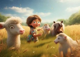 麦子讲故事（幼儿讲述麦子的故事）