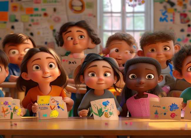 儿童感恩主题 - 儿童感恩主题绘画