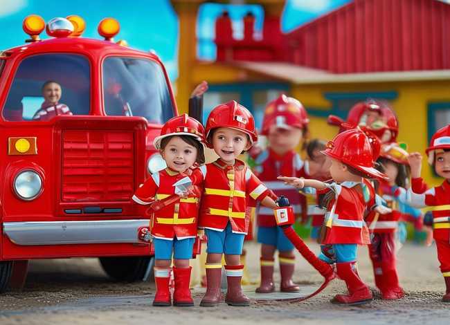 儿童故事3-6岁消防员（幼儿消防员故事绘本）