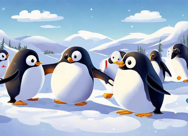 企鹅故事早教；企鹅故事早教图片