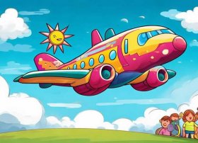 飞机主题儿童故事资源、关于飞机的幼儿故事