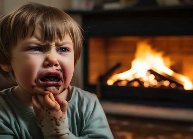 嘴巴着火了儿童故事；嘴巴被火烧伤了怎么办
