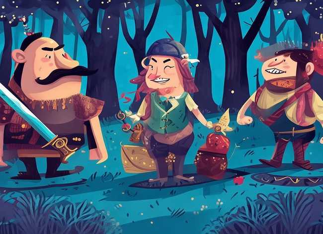 三个强盗绘本故事分析，三个强盗绘本故事分析图