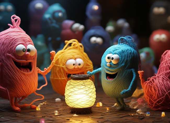 线头趣事视频 线头的笑话故事