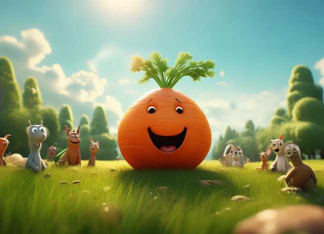 一个大萝卜故事；一个大萝卜的故事告诉我们什么道理