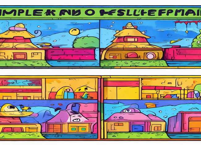 三年级故事连环画4幅简单又漂亮，三年级故事连环画4幅简单又漂亮图片