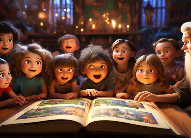 听故事儿童；听故事少儿故事