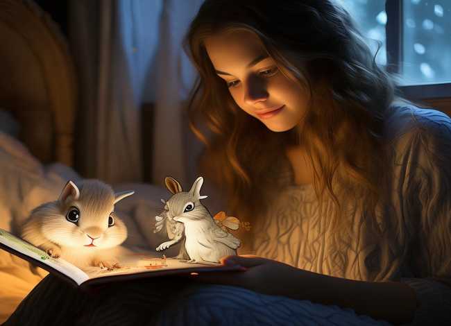 小女朋友睡前故事 - 女朋友睡前故事小动物