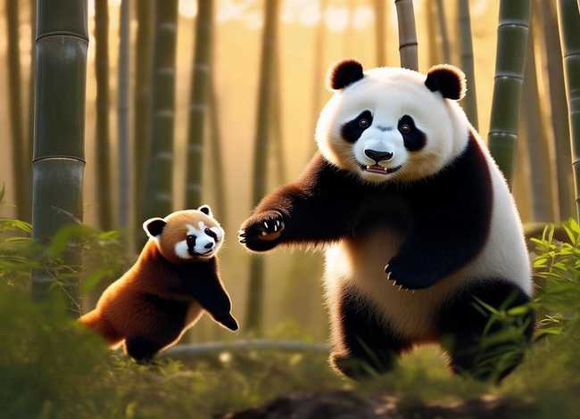 小故事熊猫、小熊猫 故事
