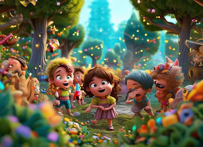 儿童故事森林大聚会；幼儿园大班森林大聚会故事