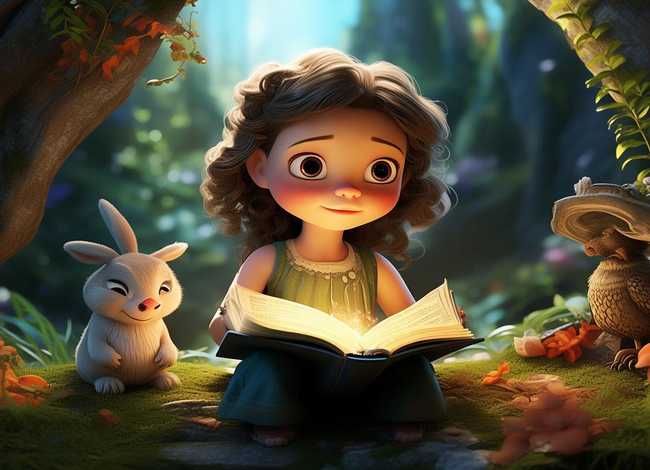 女孩儿童益智故事 小女孩儿故事