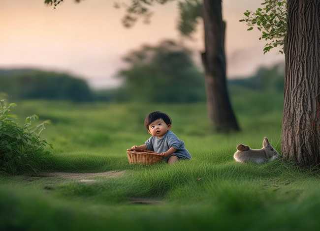 儿童睡前故事寓言故事守株待兔（守株待兔幼儿寓言故事）