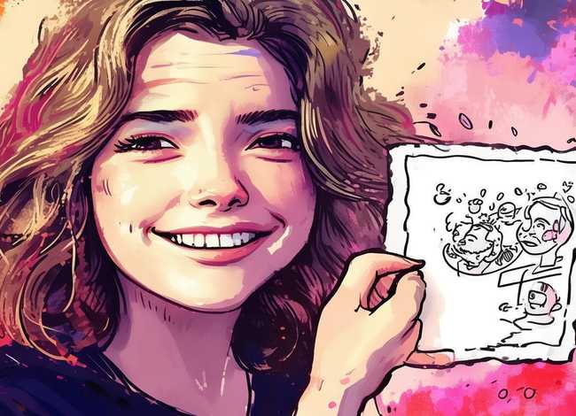 连环画女友（给女朋友画的连环画）