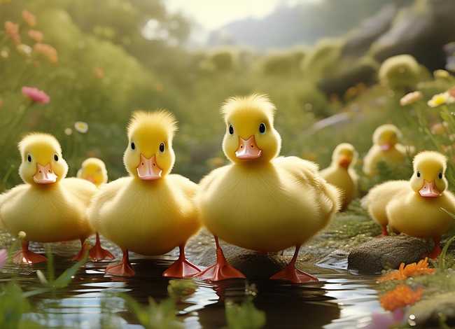 小鸭子的故事视频儿歌；小鸭子的故事视频儿歌完整版