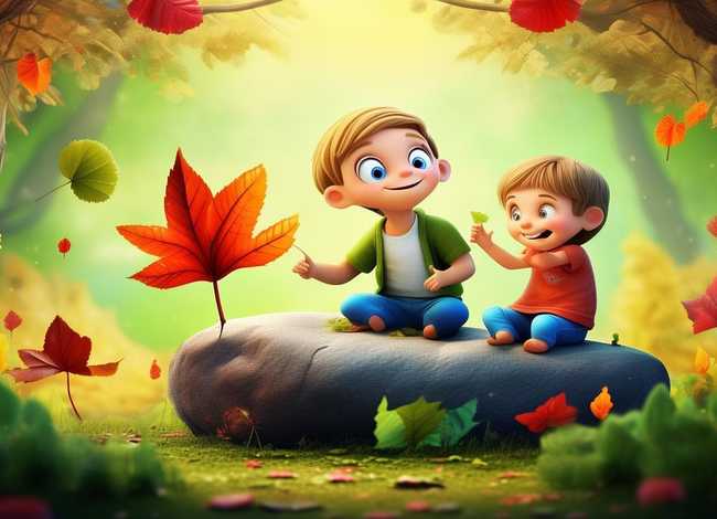 树叶的故事儿童版、树叶的幼儿故事