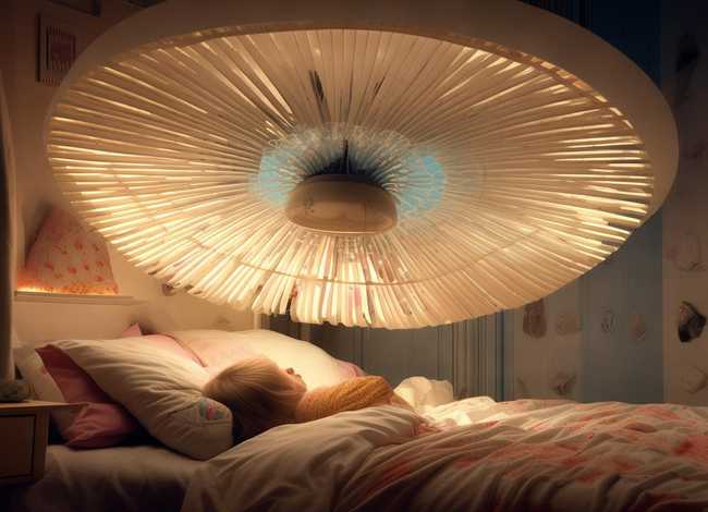 风扇灯故事，风扇睡前故事