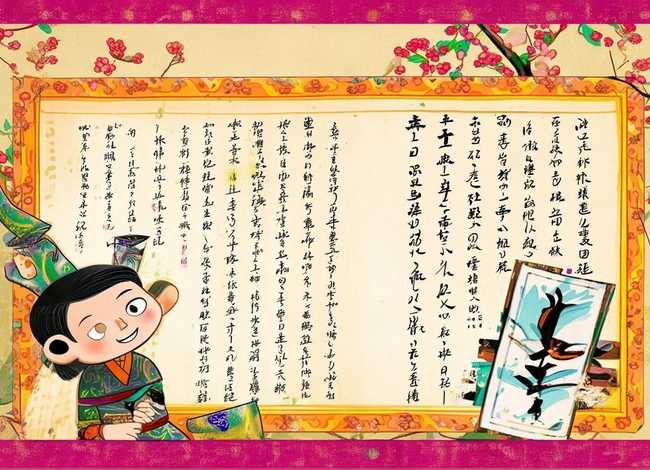 弟子规故事手抄报模板，弟子规小故事手抄报