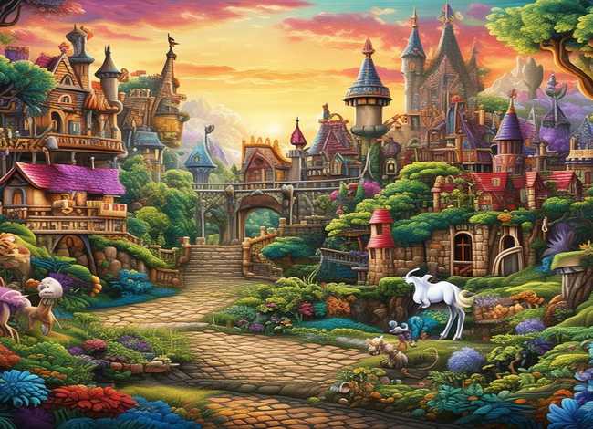 童话故事绘画作品大全、童话故事绘画作品图片