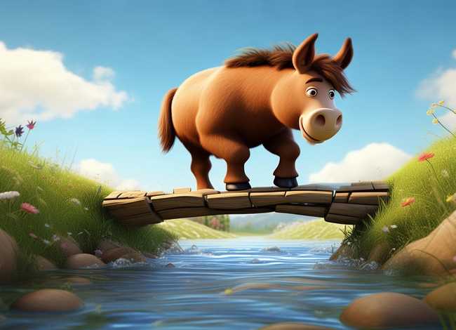 驴子过河的故事视频，驴子过河的故事视频播放