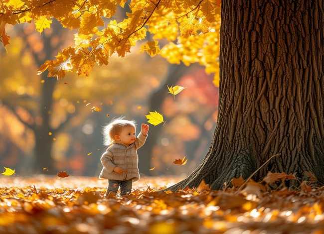 秋天树叶为什么会变黄 儿童故事，秋天的树叶为什么会变黄落下来