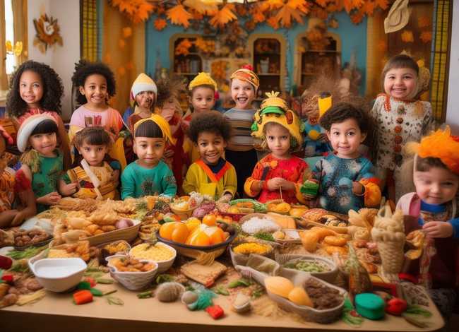 感恩节儿童话剧、感恩节童话剧幼儿园