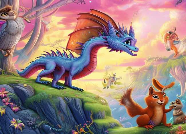 关于龙的儿童故事大全在线听、关于龙的故事 大全