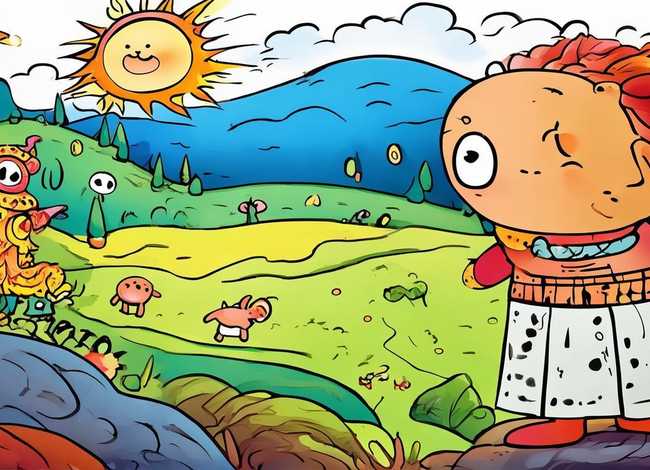 神话故事儿童画简单又好画、神话故事简笔画简单又漂亮