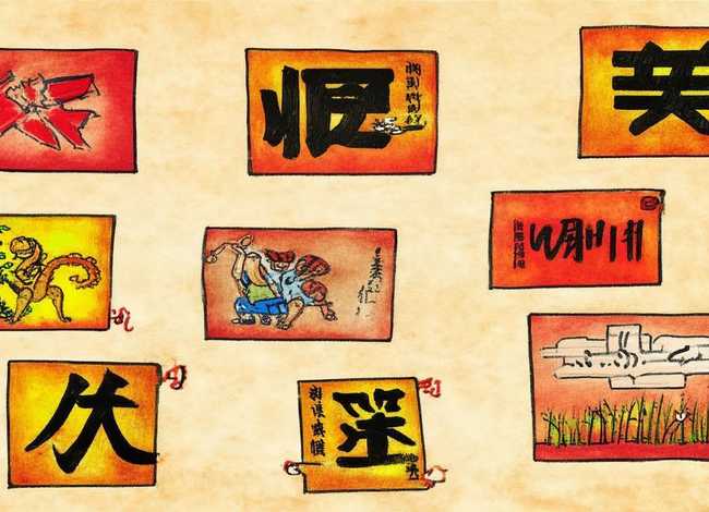 汉字的故事简单版、汉字的故事简单版手抄报图片