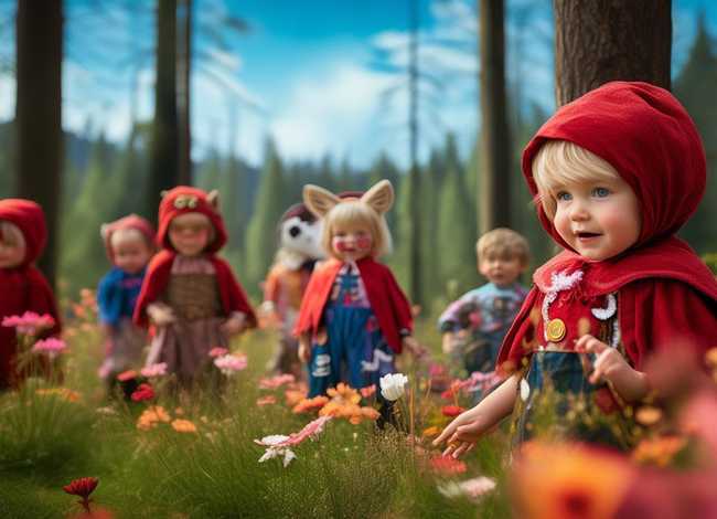 小红帽的故事幼儿、小红帽的故事幼儿表演