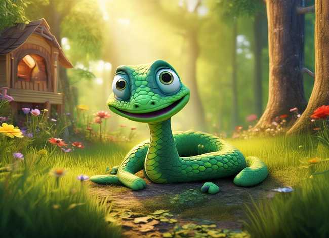 儿童故事小蛇；小蛇的故事文字版