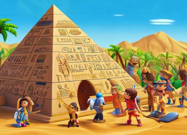 金字塔儿童科普视频、金字塔 儿童科普