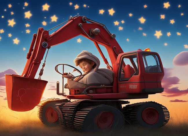 翻斗车睡前故事文字版、翻斗车的故事文字版