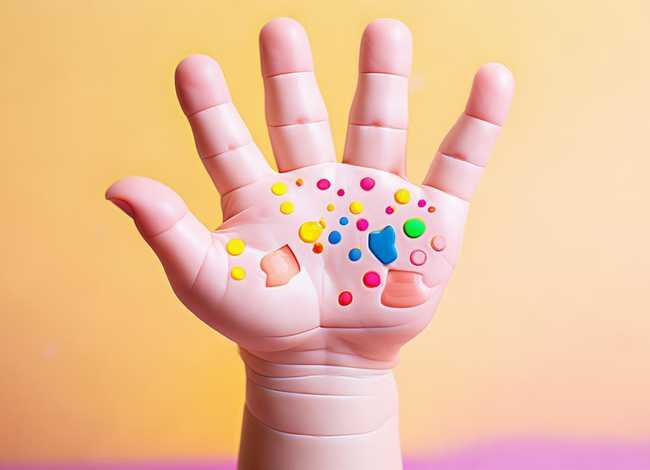 儿童手掌掌纹图片、儿童手掌图片可爱