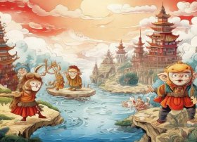 西游记故事绘本，西游记故事绘本制作图片
