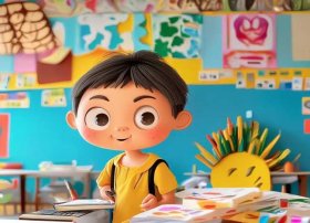 四年级成语故事绘画作品图片简单，四年级成语故事绘画作品图片简单又漂亮