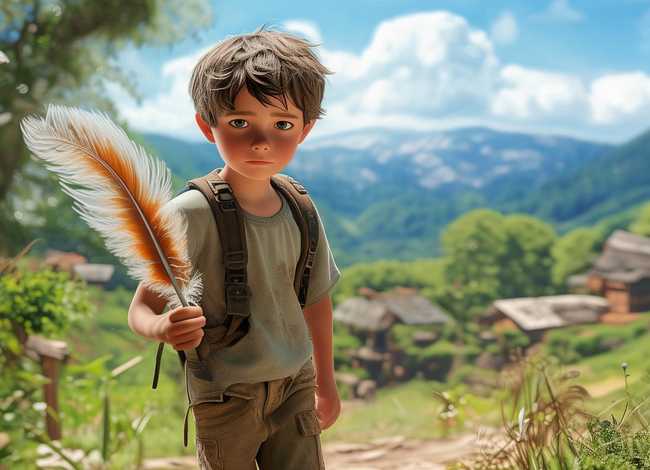 儿童故事鸡毛信完整版 - 少儿讲鸡毛信的故事怎么讲