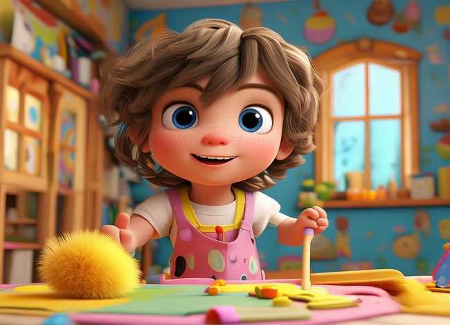 儿童自己做家务的图片 - 儿童自己做家务的图片卡通